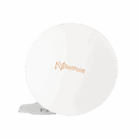 Antena de parabola profunda, blindada, con supresi?n al ruido de 4 ft, 4.9-6.4 GHz, Ganancia 37 dBi con SLANT de 45 ? y 90 ?, ideal para hasta 100 km, Conectores N-hembra, montaje con alineación milim?trica.