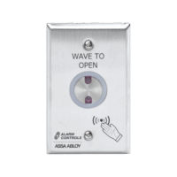 botón Sin Contacto para Salida NO,NC/ Temporizador/ Placa de Acero Inoxidable/ Intemperie