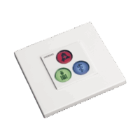 Modulo de 3 Botones iluminados / Alarma / Cancelar y C?digo Azul / BUS RS485 / Compatible con NX0019/B, NX1021 Y NX0015