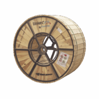 Carrete de 4 km de Fibra ?ptica A?rea (ADSS) G.652D, Monomodo de 6 Hilos, Exterior, Span 100, Loose Tube