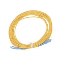 Jumper de Fibra ?ptica Simplex, Monomodo, con Conectores SC/UPC-SC/UPC, de 10 Metros