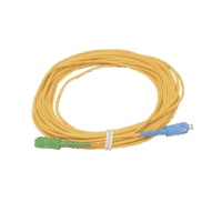 Jumper de Fibra ?ptica Simplex, Monomodo, con Conectores SC/UPC-SC/APC, de 10 Metros