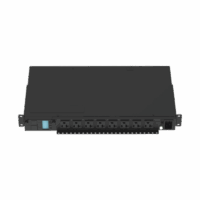 PDU Monitoreable (MI) para Distribución de Energ?a, Enchufe de Entrada NEMA 5-15P, Con 8 Salidas 5-20R, Horizontal 19in, 120 Vca, 15 Amp, 1UR