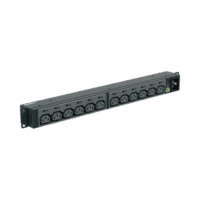 PDU B?sico para Distribución de Energ?a, Enchufe de Entrada NEMA L6-20P, Con 13 Contactos C13, Instalación Horizontal de 19in, 1UR, 20 Amp, 120 o 220 Vca