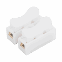 Conector tipo PUSH de 2 Contactos / Para una conexión Rápida / Puentes de Cables