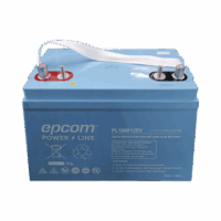 Batería Marina de  Ciclo Profundo1 2V@100Ah, AGM-VRLA Terminal F22, 620A CCA/ Autos El?ctricos/ Lanchas/Carritos Golf