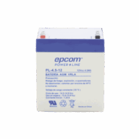 Batería 12 Vcc / 4.5 Ah / UL / Tecnolog?a AGM-VRLA / Para uso en equipo electr?nico Alarmas de intrusi?n / Incendio/ Control de acceso / Video Vigilancia / Terminales F1.