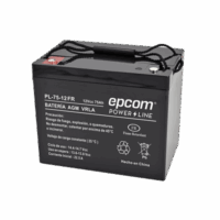 Batería 12 Vcc / 75 Ah /  UL / Tecnolog?a AGM-VRLA / Retardante a la flama/ Uso en: Aplicaciones fotovoltaicas / Terminales tipo M6  / Cargador recomendado CHR-250.