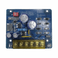 6 o 12  o 24 Vcc @ 2.5 A / Fuente tipo tarjeta/ 1 salida / requiere transformador de entrada  / capacidad de baterías / baterías no incluidas.