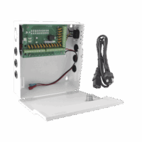 Fuente de Poder Profesional de 12 Vcc @ 20 A / Soporta 18 C?maras / Capacidad de Batería de Respaldo (No Incluida) / Voltaje de Entrada de 96-264 Vca