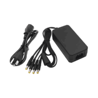 Fuente de Alimentación de 4 Salidas tipo Jack Macho de 12 Vcc / 5 Amper