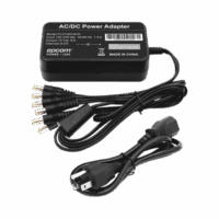 Fuente de Alimentación de 6 Salidas tipo Jack Macho de 12 Vcc / 6 Amper