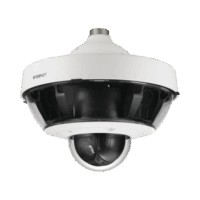 C?mara IP Multisensor 8 - 20 MP (4 sensores de 2 o 5 MP) lentes intercambiables con PTZ 2 MP 32X / Hasta 5 tarjetas SD de 256 GB / WDR de hasta 150dB / IP66 / IK10