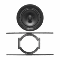 KIT de Bocina de Techo TruAudio de 6in PP6 con Soporte de Acero R?gido para Techos Suspendidos