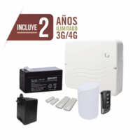 KIT Alarma Cloud H?brido/Comunicador 4G Lte Integrado/8 Zonas Cableadas, 32 Inalambricas /Programación 100% v?a WEB