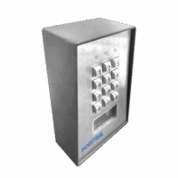 Teclado Exterior/Interior AntiVandálico, 3 Relevadores, Salida Wiegand, 1200 Usuarios, Lector de Proximidad