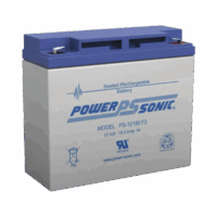 Batería 12V, 18AH, Para Respaldo, Tecnolog?as AGM/VRLA, 5 A?os Vida ?til, Terminales F2, Reconocida UL