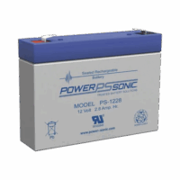 Batería 12V, 2.8AH, Para Respaldo, Tecnolog?as AGM/VRLA, 5 A?os Vida ?til, Terminales F1, Reconocida UL