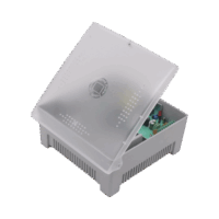 Fuente de Alimentación con Gabinete de 4 Salidas de 11 - 15 Vcc / 5 Amper /  Voltaje de Entrada: 96 - 264 Vca / Soporta protección contra Sobrecorriente de Salida, protección contra Cortocircuito / Led Indicador