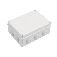 Gabinete Derivación de Pl?stico (140 X 190 X 76 mm) con 10 Gl?ndulas de Goma