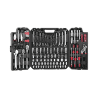 Juego de Herramientas con 144 piezas totales. Pulgadas + Milim?tricas. Presentación Maletín.