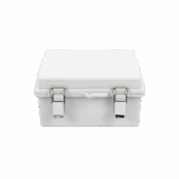 Gabinete de Pl?stico ABS, Uso en Intemperie IP66 (170 x 220 x 110 mm) Cierre por broche Inoxidable.