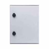 Gabinete de Poli?ster IP65 Uso en Intemperie (300 x 400 x 200 mm) con Placa Trasera Interior de Pl?stico (Incluye Chapa y Llave).