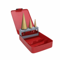 Juego de 3 Brocas Escalonadas HSS 4-12, 4-20, 4-32 mm (Para Pl?stico o Metal).