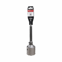 Broca Pasamuros SDS, Sacabocado P/Concreto 65mm con Ext. de 220mm (Ideal para Instalar MINISPLITS)