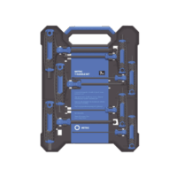 Juego de 7 Llaves Hexagonales ( Allen )  Milim?tricas con Cabeza Redonda y Mango T.