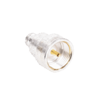 Adaptador UNIDAPT Hembra a Conector SMB Plug (Pin Hembra), Plata/ Oro/ Tefl?n.