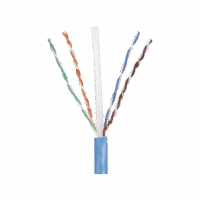 Bobina de Cable UTP 305 m. de Cobre, PanNet, Azul, Categoría 5e (24 AWG), PVC (CM), de 4 pares