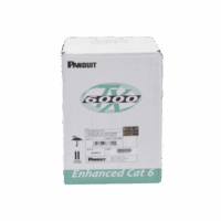 Bobina de Cable UTP 305 m. de Cobre, TX6000? PanNet, Reelex, Gris Internacional, Categoría 6 Mejorado (23 AWG), PVC (CM), de 4 pares