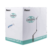 Bobina de Cable UTP 305 m. de Cobre, TX6000? PanNet, Reelex, Azul, Categoría 6 Mejorado (23 AWG), PVC (CMR, Riser), de 4 pares