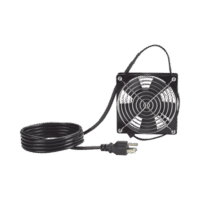 Ventilador para Instalación en Gabinete PanZone WME3BL, WME6BL, y WME9BL, de 115 Vca, y Cable de Corriente de 1.8M