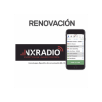 Renovacion de Servicio Anual NXRadio para Dispositivos  Android, iOS, Despacho en PC, VEPG3, VEPG4
