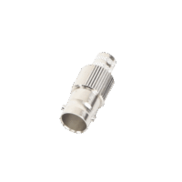 Conector BNC Hembra de 75 Ohm, Anillo Plegable para Cable RG-6/U, N?quel/ Oro/ Tefl?n.