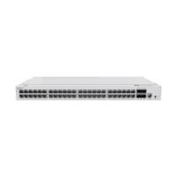 Switch Gigabit Administrable PoE Capa 2 / 48 puertos 10/100/1000 Mbps (PoE) / 4 Puertos SFP Uplink / 380W / PoE Perpetuo / Administración Nube Gratis