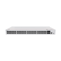 Switch Gigabit Administrable PoE Capa 3 / 48 puertos 10/100/1000 Mbps (PoE) / 4 Puertos SFP Uplink / 380W / PoE Perpetuo / iStack / Administración Nube Gratis
