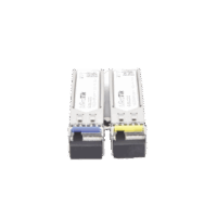 Transceptores MiniGbic SFP 1.25G LC WDM para fibra Mono Modo 20 Kms