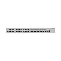Switch Gigabit Administrable Capa 3 / 24 puertos 10/100/1000 Mbps / 4 Puertos SFP+ / 2 puertos SFP 12GE Stack / iStack /Administración Nube Gratis