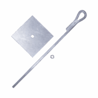 Ancla para Retenida para Muro con Ojo de Llave Galvanizado por Inmersi?n en Caliente (Requiere Placa Igualadora).