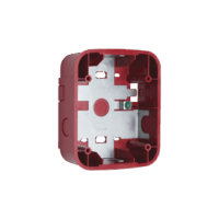 Caja de Montaje en Pared, para Sirena, Color Rojo, Nuevo Dise?o Moderno y Elegante