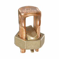 Conector Mec?nico de Puesta a Tierra, de Cobre, Para Cables de Calibre 8 a 6 AWG