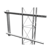 Brazo para Torre Arriostrada de ?ngulo para tramos de 30, 35 y 45 cm de ancho.