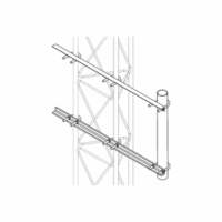 Brazo Lateral Liviano para Tramo STZ30G Galvanizado por Inmersi?n en Caliente.