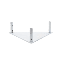 Base Triangular para Tramo STZ45 Galvanizado Electrol?tico.