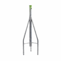 Tramo de Remate (Copete) para Tramo STZ-30 Galvanizado Electrol?tico con Opresores para Pararrayo.