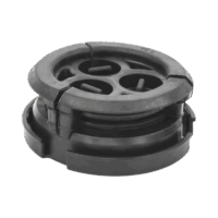 Bota pasamuro de 4". Incluye 3 orificios para cable coaxial de 7/8"