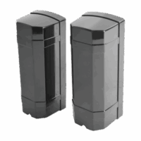 Detector de rayo fotoel?ctrico / 2 rayos / 4 frecuencias / 100mts exterior / Alimentacion 12-24VDC/VAC